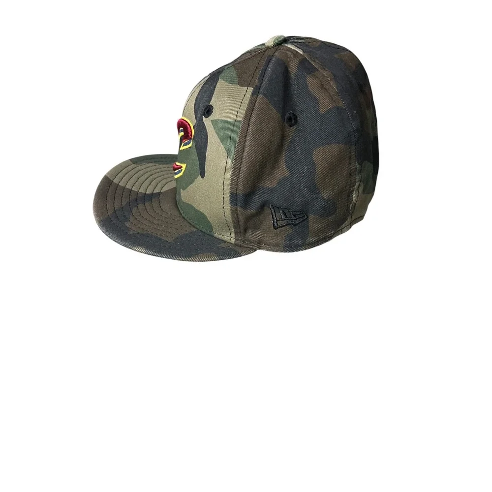 New Era Snapback Hat Kids Camo Cleveland Cavaliers NBA 9FIFTY - Youth
